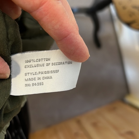 Annie & Fay lightweight army green military jacket - Picture 10 of 10